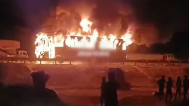 Haryana Nuh fire tragedy: Nearly ten people lost their lives and several others were injured after the bus they were travelling in caught fire late on Friday.