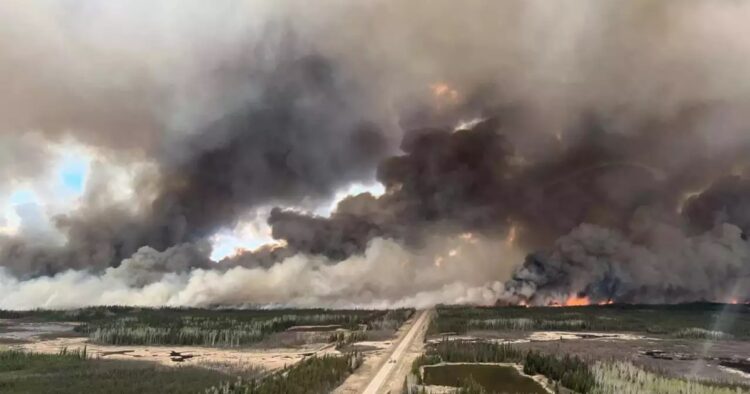 Wildfire in Canada’s British Columbia forces thousands to evacuate