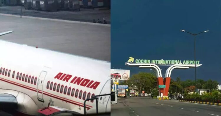 Bomb Threat Delays London-Bound Air India Flight at Cochin Airport; Passenger Detained