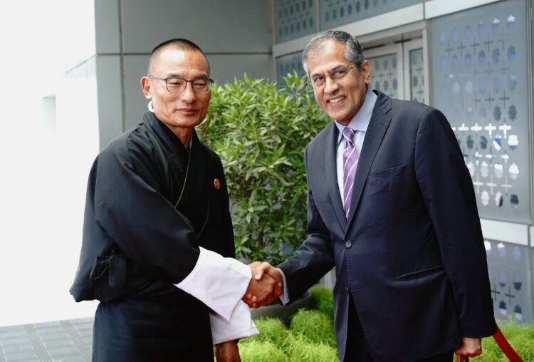 Bhutanese Prime Minister Tshering Tobgay has landed in the national capital to attend the oath-taking ceremony of Prime Minister-designate Narendra Modi today.