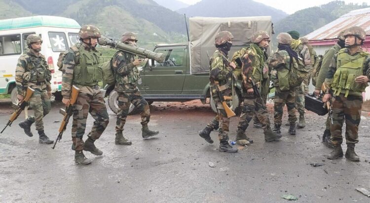 The Indian Army launched a search operation in Jammu and Kashmir's Reasi on Monday morning following the attack on a bus coming from Shiv Khori, in which ten pilgrims were killed on Sunday evening.