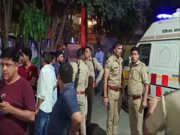 At least four persons were killed and four others were seriously injured after two speeding cars collided near Manota village in Uttar Pradesh's Amroha district on Sunday night.