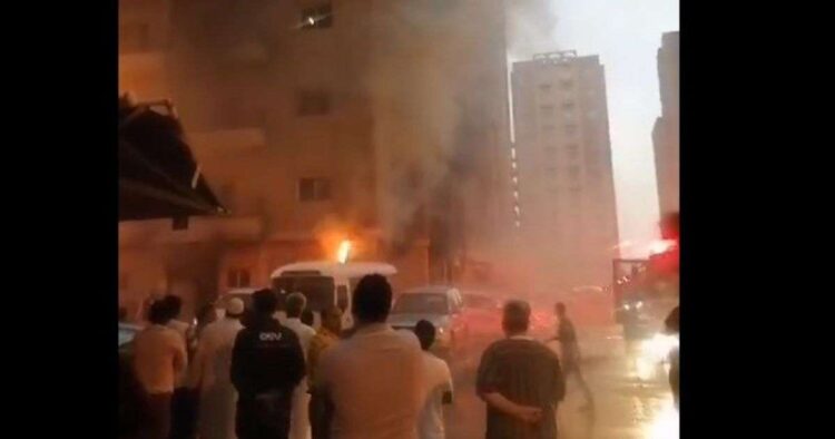 Over 35 people were killed in a building fire in the city of Mangaf in southern Kuwait