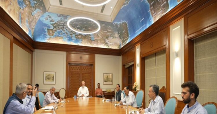 Prime Minister Narendra Modi held a meeting with the team of the Ministry of External Affairs and other officials concerned regarding the tragic fire incident in Kuwait, in which over 40 people were killed and more than 30 Indian workers were injured.