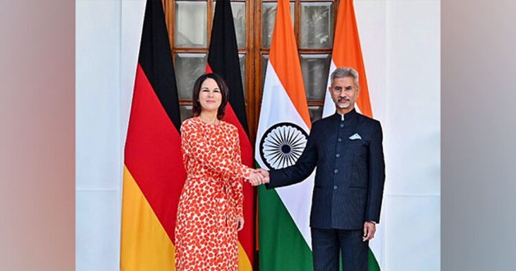  External Affairs Minister S Jaishankar spoke to German Foreign Minister Annalena Baerbock on Wednesday and discussed the bilateral partnership between the two nations.