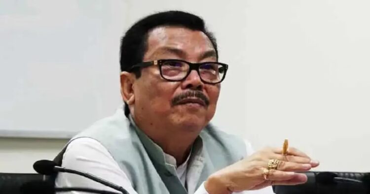 Sikkim Chief Minister Prem Singh Tamang, took stock of the flood-affected areas of Yangang and Melli, Namchi.