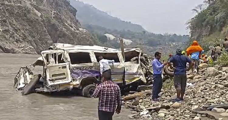 Union Home Minister Amit Shah expressed condolences over the loss of lives in the accident and said that local administration and State Disaster Response Force (SDRF) teams are engaged in rescue operation.