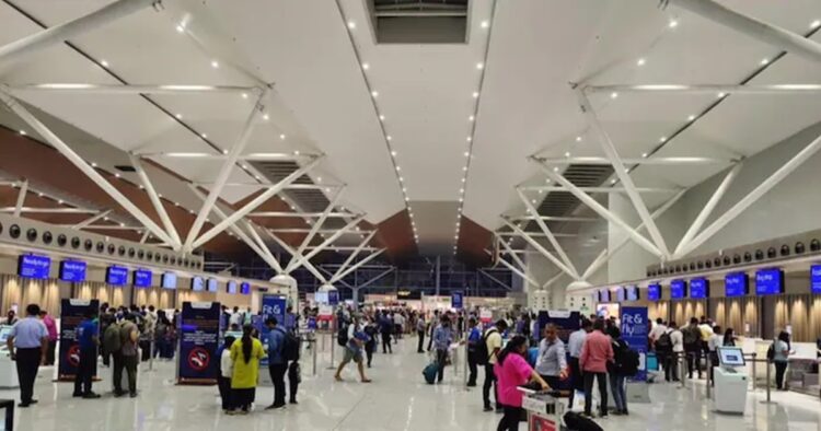 A Delhi-Dubai flight received a bomb threat through an email created uproar in the IGI Airport. However, later it was found to be hoax upon checking.