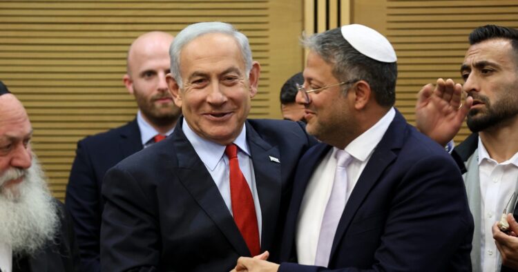 Israeli Prime Minister Benjamin Netanyahu, who is a member of the Likud party, indirectly accused Otzma Yehudit party’s leader Itamar Ben Gvir of leaking private conversations. Ben Gvir is the national security minister.