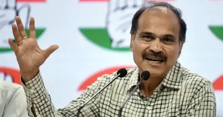 Congress Leader Adhir Ranjan Chowdhary, according to the media sources, resigned from the post of Congress President of West Bengal.