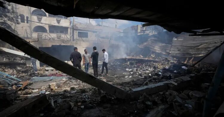 At least 39 people were killed in the recent Israeli air strikes in northern Gaza on Saturday. Fadel Naem, director of the al-Ahli Hospital said that over three dozen bodies arrived at the hospital.