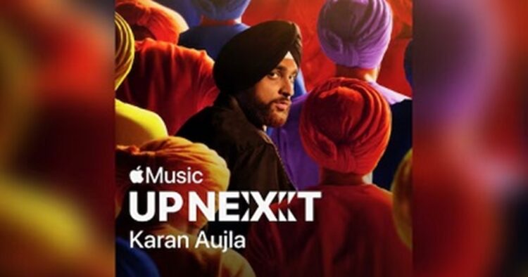 In a groundbreaking achievement, singer, rapper, and lyricist Karan Aujla has been announced as the latest addition to Apple Music’s Up Next program, making him the first Indian artist to be selected for this global initiative.