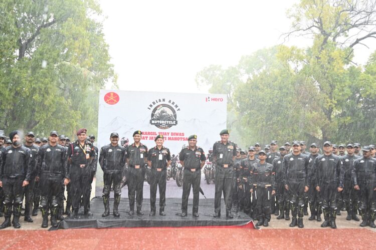 On Thursday Army Chief General Manoj Pande flagged off the Indian Army D5 Motorcycle Expedition from the National War Memorial in the national capital.