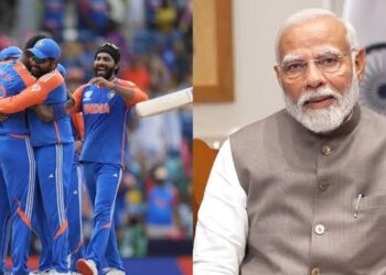 Following Men in Blue's ICC T20 World Cup title win, Prime Minister Narendra Modi congratulated the Men in Blue for their monumental title win.