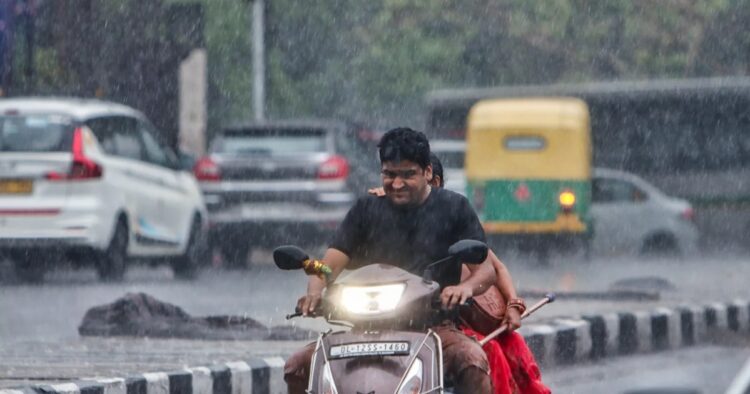 The national capital and its adjoining areas are expected to witness heavy downpours as the India Meteorological Department (IMD) issued an orange alert, warning for moderate to heavy rainfall from June 30 to July 2.