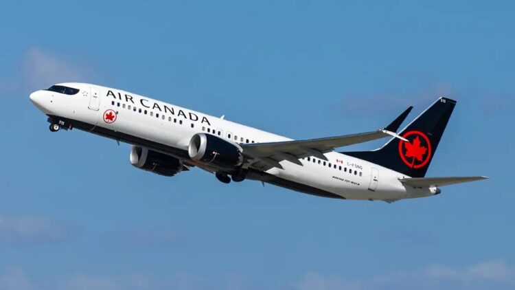 A Toronto-bound Air Canada flight which was scheduled to take off from Delhi received a bomb threat email late on Tuesday.