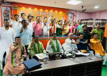 Tripura CM Manik Saha chairs significant meeting to review outcomes of the Lok Sabha elections and strategise for the panchayat polls.