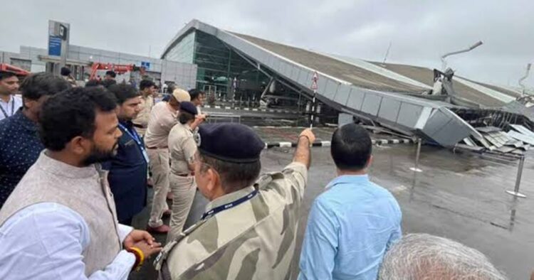 Delhi T-1 Roof Collapse: Aviation Minister Orders Nationwide Airport Inspections, Slams Opposition for Fake News