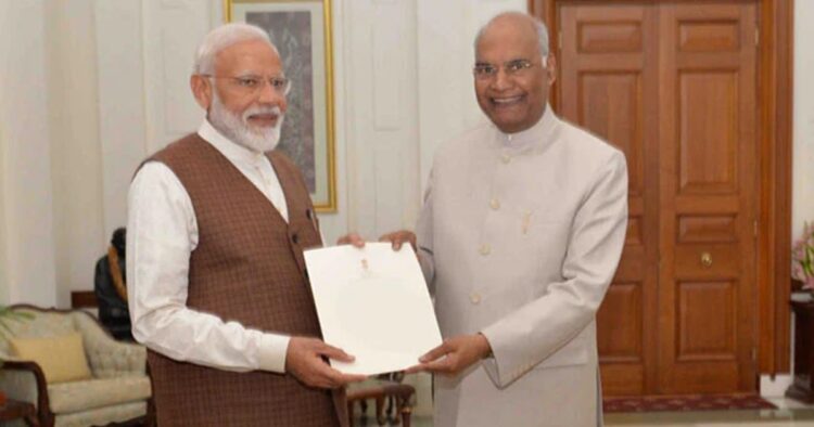 PM Modi Pays Respects to Constitution with Kovind Before Govt Formation