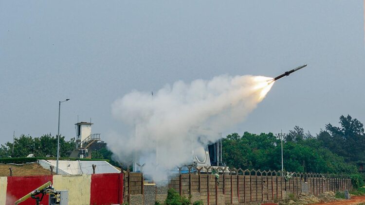 File Photo: India to carry out high altitude trials of indigenous short-range air defence missiles