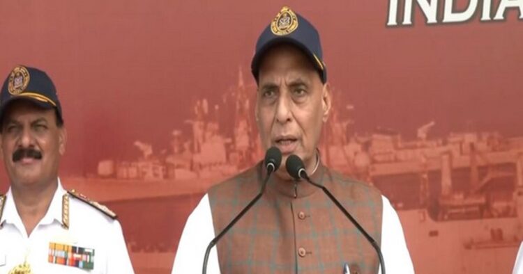 Rajnath Singh Asserts Indian Ocean Sovereignty Against 'Matsya Nyay' During Vizag Naval Command Visit