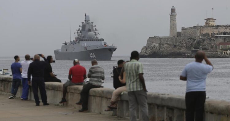 Russian Warships Arrive in Cuban Waters Ahead of Caribbean Military Drills