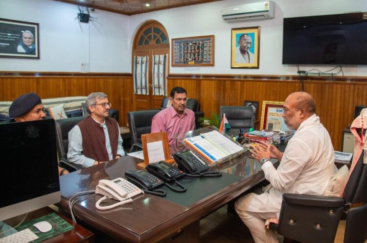 Manipur CM Biren Singh Briefed on Security Measures by Top Officials Post-Delhi Meeting