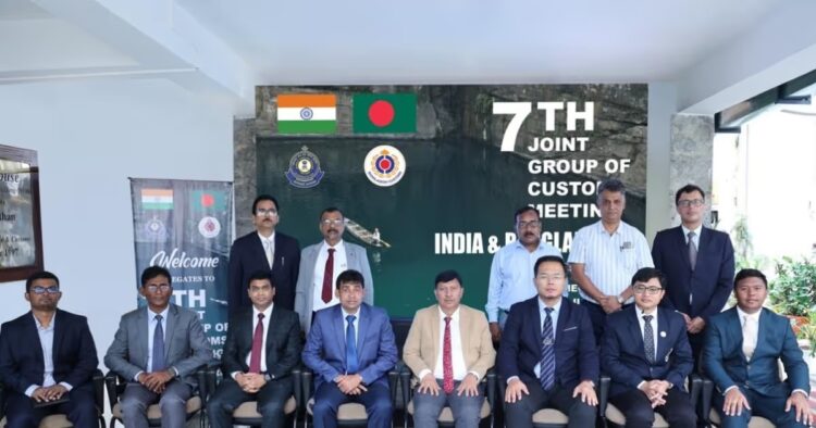 India, Bangladesh hold 7th commissioner level Joint Group of Customs meeting in Shillong