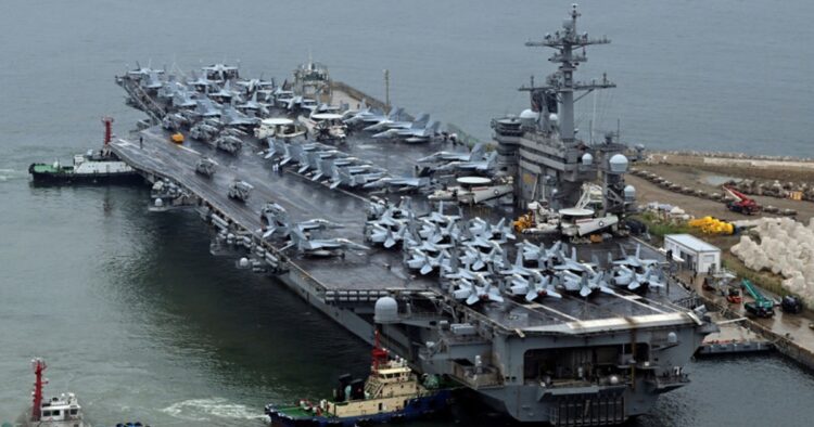 U.S. Aircraft Carrier Joins South Korea for Military Exercises