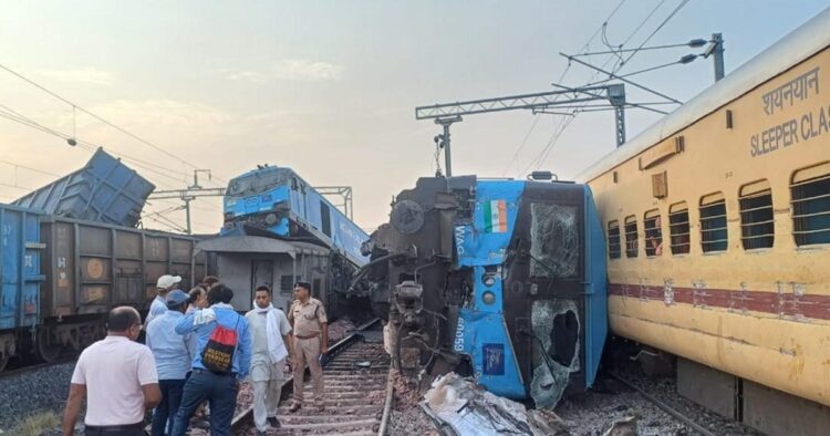 Two Loco Pilots Injured as Goods Trains Collide Near Srihind, Punjab