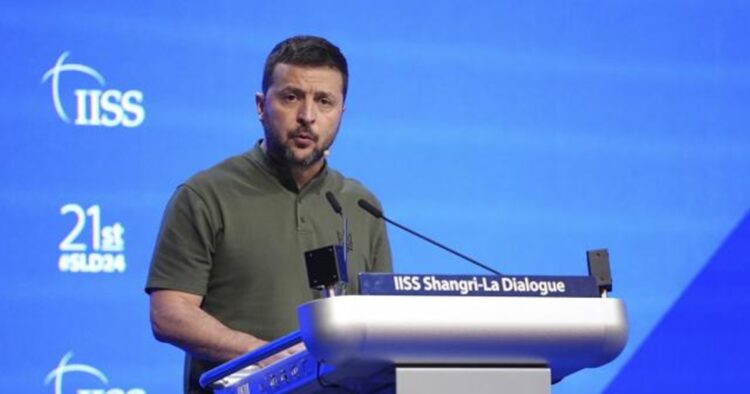 "With China's support to Russia, the war will last longer": Ukraine's President Zelenskyy at Shangri La Dialogue in Singapore