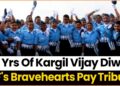The Indian Air Force (IAF) is set to witness history with the first-ever all-women drill team, as 29 Agniveervayu women currently serve to commemorate Kargil Vijay Diwas on July 26 at the India Gate complex. Paying their tribute to the Kargil war heroes, these women warriors will showcase their precision, discipline, and unwavering spirit, promising an event that symbolizes strength, solidarity, and the breaking of new ground in addition to their performance. Meanwhile, on Friday Prime Minister Narendra Modi will visit the Kargil War Memorial to honor the bravehearts who made the supreme sacrifice in the line of duty to defend the nation’s sovereignty.