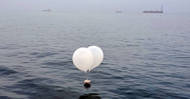 North Korea Resumes Trash-Carrying Balloon Attacks on South Korea