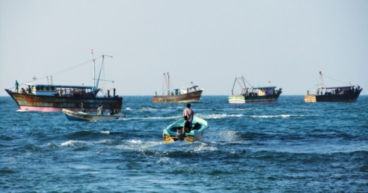 Sri Lanka Navy Captures 26 Indian Fishermen, Seizes Four Boats