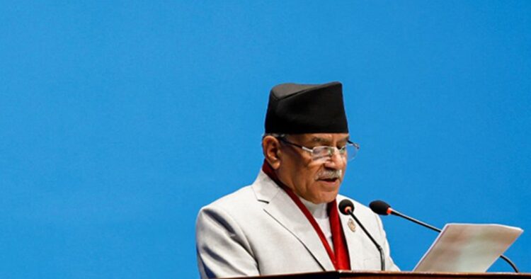 Nepal's embattled Prime Minister Pushpa Kamal Dahal is scheduled to seek a vote of confidence on July 12, his secretariat officials stated on Friday.