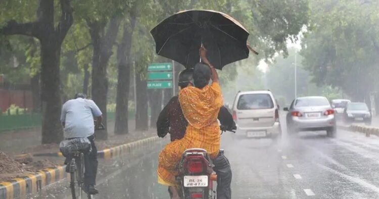 Rainfall has brought relief from the hear in parts of India. The downpour has also provided relief to Delhiites who are waking up to cloudy skies lately.