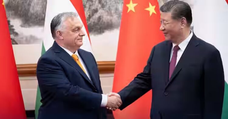 On Monday Hungarian Prime Minister Viktor Orban met Chinese President Xi Jinping in Beijing in a visit the European leader has branded as a 'Peace mission 3.0' after recent trips to Moscow and Kyiv.