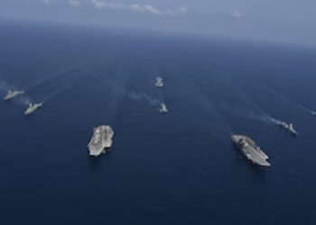 On Monday, Taiwan's Ministry of National Defense (MND) tracked 14 Chinese military and seven naval vessels around Taiwan in the last 24 hours till 6 am, according to the media reports.