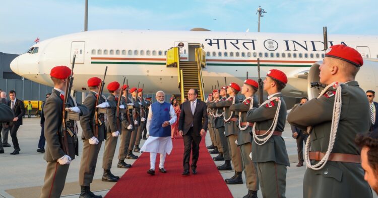 Prime Minister Narendra Modi reached Austria on Tuesday following the conclusion of a two-day visit to Russia, where he participated in the 22nd India-Russia annual summit alongside President Vladimir Putin. This marked his first visit to Russia since the country’s invasion of Ukraine.