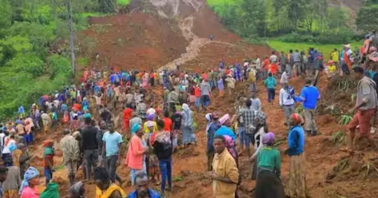 In a remote area of southern Ethiopia the death toll from a landslide has increased to at least 146, according to the media reports. 