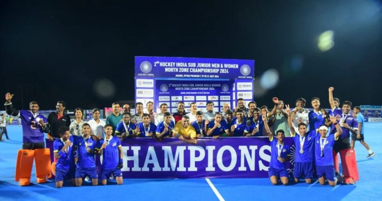 Uttar Pradesh Hockey and Hockey Haryana secured the titles in the Men's and Women's categories of the 2nd Hockey India Sub Junior Women and Men North Zone Championship 2024 respectively, at Major Dhyan Chand Hockey Stadium in Lucknow.