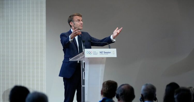 On Tuesday French President Emmanuel Macron said that his government will stay in place until mid-August while France hosts the Olympic Games, dismissing an effort by a left-wing alliance to name a prime minister.