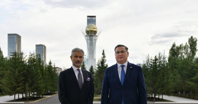 External Affairs Minister S Jaishankar arrived in Astana to represent India at the SCO Summit, which is being held under Kazakhstan's chairmanship.