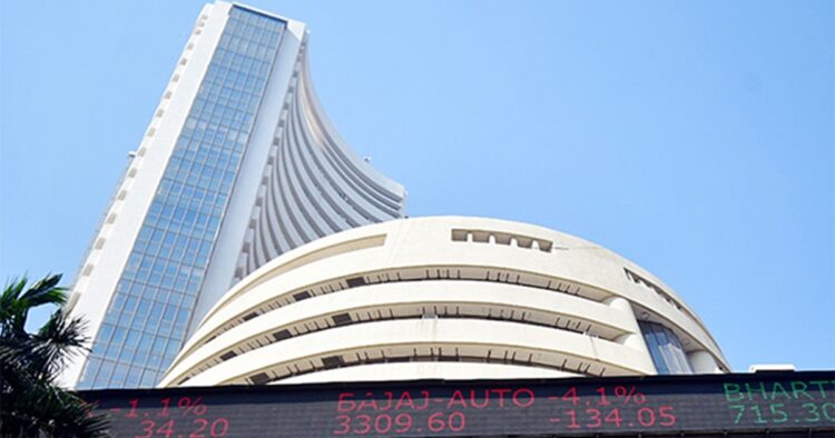 Indian stock market indices opened with gains on Monday following the global rally