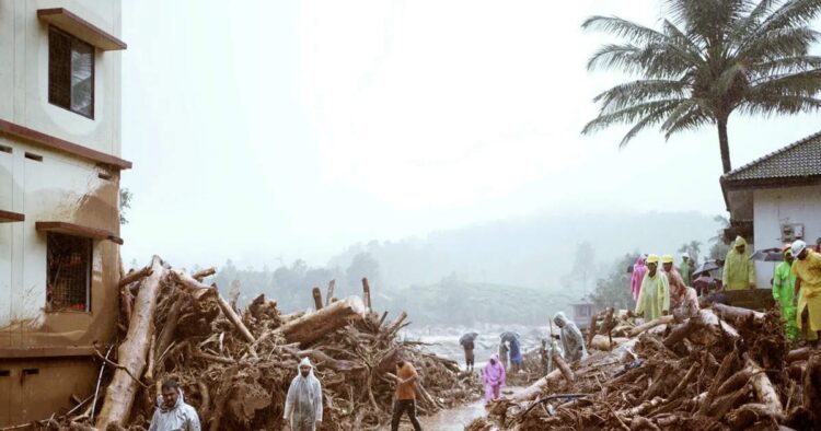 The Kerala government has declared official mourning in the state on Tuesday and Wednesday after 84 people lost their lives in a landslide incident in Wayanad.