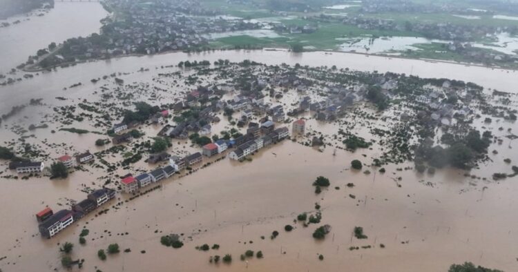 As heavy rain and flooding hit central China's Hunan province, seven people died and three were reported missing according to the media reports.