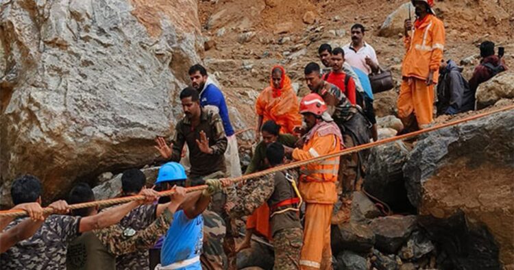 On Wednesday morning Kerala Chief Minister Pinarayi Vijayan held a meeting to review the rescue operations in the Wayanad district, which was hit by landslides on July 30.