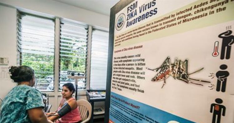 The Union Health Ministry has urged the states to maintain a constant state of vigilance through screening of pregnant women for Zika virus infection and monitoring the growth of the foetus of expecting mothers who have tested positive.