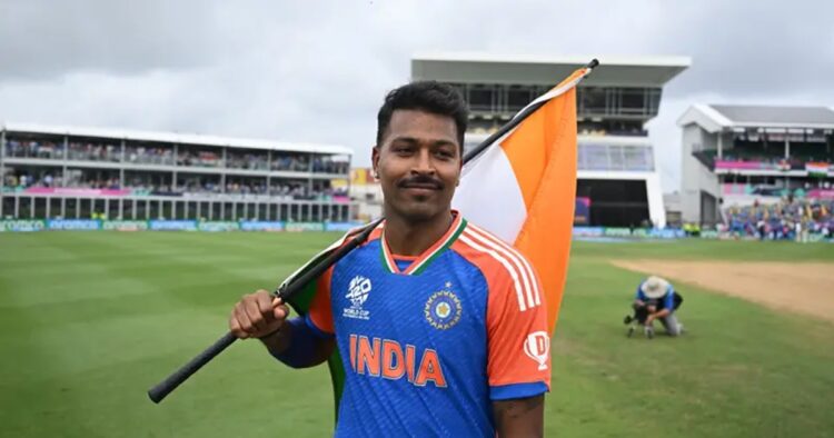 Hardik Pandya has become world’s no.1 all-rounder in the latest ICC T20I rankings. Pandya jumped two spots to overtake Wanindu Hasaranga in the rankings with 222 points.