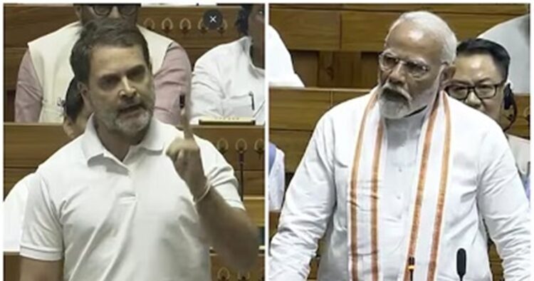 In a fiery session of the Lok Sabha, Congress Leader Rahul Gandhi, in his maiden speech as Leader of Opposition clashed with BJP leaders, including Prime Minister Narendra Modi and Home Minister Amit Shah, over several contentious issues.